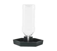 PENIKOKO Compact Automatic Reptile Waterer Bowl for Tortoise Lizard Spider Turtle Abs Material Feeding Dish for Household Pets Convenient and Practical Water Feeder for Small Reptiles