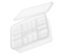 PENIKOKO Compartment Reptile Egg Incubation Tray Plastic for Reptile Breeding Box Incubator Use in Scenario