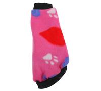 PENIKOKO Cozy Warm Dog Vest for Winter Parties Stylish Pet Pullover Costume for Puppies Easy to Wear Flannel Two-legged Vest for Christmas and Birthday Celebrations