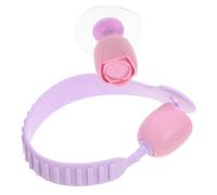 PENIKOKO Creative Silicone Toilet Seat Lifter Flower Tulip Design Wear-Resistant Lightweight Handle for Raised Toilet Lid Hygiene Tool for Clean Bathroom Use Purple