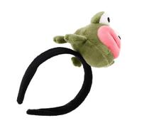 PENIKOKO Cute Frog Headband for Boys and Girls Adorable Animal Hair Accessory for Parties Festivals and Spa Days Fun Cartoon Design 3D Features for Hair Washing and Cosplay