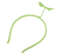 PENIKOKO Cute Plant Headband Elastic Crochet Bean Hair Accessory for Parties Birthdays and Photo Props Comfortable Fit Decorative Headwear for All Occasions