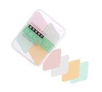 PENIKOKO Diamond Shape Makeup Sponge Puff 4pcs Wet and Dry Facial Powder Puff for Blending Foundation and Loose Powder Beauty Makeup Accessories
