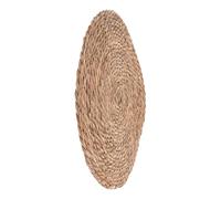 PENIKOKO Dog Sleep Mat Cozy Round Rattan Pet Blanket for Small Dogs and Cats Insulated and Machine Washable Stylish Crate Mat for Cold