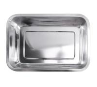 PENIKOKO Dog Stainless Steel Urinal Pet Bedpan for Little Animals Rabbit Chick Litter Tray Household Pet Potty