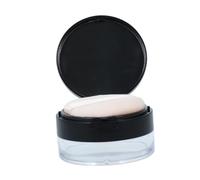 PENIKOKO Double Layer Portable Empty Powder Case with Mirror and Mesh Sifter Makeup Container with Powder Puff Holder Travel Friendly Compact Design Random Color