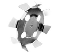 PENIKOKO Drywall Mud Mixer Head Attachment for Electric and Impact Drills Galvanized Iron Paint Stirrer Paddle for Efficient Mixing of Putty Powder and Plaster Portable Lightweight Tool for