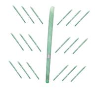 PENIKOKO Ear Aromatherapy Sticks 20pcs Set with Tea Tree Green Large Horn Design Ear Wax Cleaning Tools Portable Moxibustion Therapy