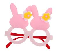 PENIKOKO Easter Party Decorations Rabbit Eyewear Frames Fun Bunny Glasses for Boys and Girls and Adults Photo Booth Props Easter Day Eyeglass