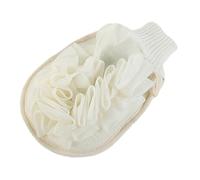 PENIKOKO Exfoliating Bath Glove and Shower Mitt Set, Linen Texture Body Scrub Gloves for Dead Skin Removal, Foaming Shower Accessories Suitable for Men and Women