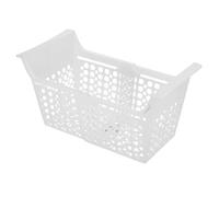 PENIKOKO Expandable Chest Freezer Basket Plastic Refrigerator Drawer Storage Container with Adjustable Length and Bottom Drainage Holes for Categorizing Foods, Easy Water Drainage