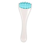 PENIKOKO Eye Skin Roller and Face Massager Device Blue Silicone Head, Compact Eye Care Tool for Facial Relaxation and Anti-aging Skincare in Daily Beauty Routine