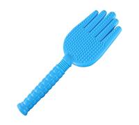 PENIKOKO Five Finger Silicone Body Massage Pat with Handle Muscle Reliever for Back Neck Legs HIPS Household Massage Tool with Salient Surface Design Blue