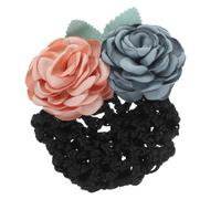 PENIKOKO Flower Design Hair Bun Net Hair Nets for Buns Gentle Touch for Women Nurses Waitresses Daily Use Elegant Classic Style