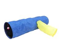 PENIKOKO Foldable Cat Tunnel for Indoor Cats Three Channel Crinkle Tube for Playing Chasing and Hiding Lightweight Portable Kitten Plaything for Exercise and Entertainment at Home Travel