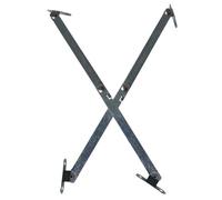 PENIKOKO Folding Support Hinge for Wardrobe Mirror, Lid Stay Support Hinge Cabinet Door Folding Bracket, Large Size for Furniture and Home Use