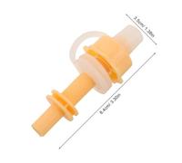 PENIKOKO Foot Tub Drain Stopper Valve Plastic Replacement Part for Soaking Foot Basin Easy Install Compatible with Spa Buckets