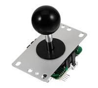 PENIKOKO Game Controller Joystick Arcade Rocker Black 5-pin Circuit Board Replacement One-handed Gamer Accessory for Arcade Video Games