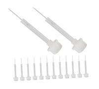 PENIKOKO Gel Nail Polish Bottle Brush Replacement 20pcs with Even Distribution for Nail Art and Handicrafts