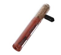 PENIKOKO Glass Tube Ants Breeding Nest Double Bamboo Segment Transparent Ant Rearing Tube Egg Laying and Feeding Easy Observation and Landscaping Tool
