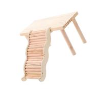 PENIKOKO Hamster Cage Accessory Wooden Climbing Platform Guinea Pig Ramp Rat Cage Toys Sturdy Quality Pet-friendly Design