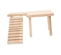 PENIKOKO Hamster Climbing Platform with Ladder for Cage Pet Plaything for Hamsters Guinea Pigs Gerbils Indoor Multi-level Rest and Activity Protects Cage From Chewing