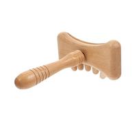 PENIKOKO Handheld Guasha Massaging Stick Smooth Surface Manual Meridian Therapy Tool for Neck Back Thigh Waist Muscle Exercise and Deep Tissue Relief