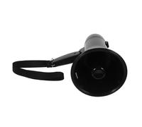 PENIKOKO Handheld Megaphone Bullhorn with Second Recording for Party Noise Makers Lightweight Portable Speaker for Sports Events Cheerleading Security and Emergency Use Black Battery Not