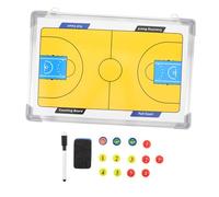 PENIKOKO Hanging Basketball Training Board with Aluminum Frame Smooth Writing Surface and Interactive Sand Texture for Coaching Communication and Team Strategy Sessions