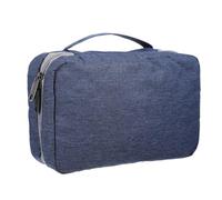 PENIKOKO Hanging Travel Toiletry Bag for Men Large Capacity Folding Storage Organizer with Separate Wet and Dry Compartments Compact Makeup Bag for Business Trips and Camping