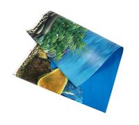 PENIKOKO HD 3D Self-Adhesive Aquarium Background Paper 30x42cm, Waterproof Fish Tank Backdrop Mural for Aquarium Decor, DIY Underwater Picture for Fish Tank Scenery