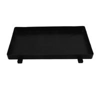 PENIKOKO Heavy-duty Battery Tray Holder for Boat Rv Automotive Use with Pre-drilled Mounting Holes Weather-resistant Plastic Battery Rack for Secure Storage and Advanced Moisture Drainage