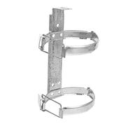 PENIKOKO Heavy Duty Fire Extinguisher Mount Bracket with Multi Point Fixation Scratch Buckle Design Easy Wall Installation for Secure Fire Safety Equipment Placement