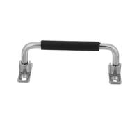 PENIKOKO Heavy Duty Stainless Steel Folding Handle with Ergonomic Grip and 90° Positioning, Retractable Toolbox Pull Handle for Equipment Cases and Utility Boxes, Center Distance 120mm