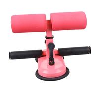 PENIKOKO Household Fitness Bar with Double Suction Cups Sit-up Assist Device for Abdominal and Waist Exercise Non-slip Trainer for Home Gym Workout Pink