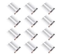 PENIKOKO Imitation Eyebrow Sticker 12 Sheets 6D Waterproof Hair-Like Eyebrow Transfers for Women Easy Application