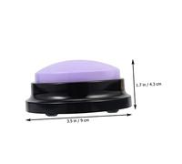 PENIKOKO Interactive Dog Talking Button Abs Recording Pet Training Accessory for Dogs and Cats Educational Communication Buzzer for Improved Bonding and at Home Office