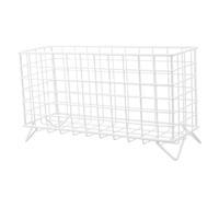 PENIKOKO Iron Rabbit Feeder Metal Bunny Hay Holder Manger for Rabbits and Hamsters Easy to Cage Accessory Durable Iron Frame Minimizes Waste for Pet Care