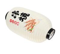 PENIKOKO Japanese Fabric Hanging Lanterns for Restaurant Decor, Traditional Silk Cloth Lampshade, Indoor and Outdoor Japanese Lanterns for Izakaya and Dining Ambience