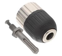 PENIKOKO Keyless Drill Chuck Adapter Steel Converter for Hand Drills Quick Conversion Chuck for DIY and Multipurpose Use