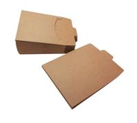 PENIKOKO Kraft Paper Cd Bag Brown Paper File Envelope Pouch for Music Storage for Mailing and Organizing Cds for Archival and Craft Projects