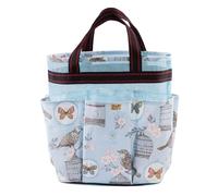 PENIKOKO Large Capacity Cosmetic Toiletry Bag with Wide Hand Strap Travel Makeup Organizer Pouch for Gym Weekend Getaway and Outdoor Sundries Storage in Light Blue