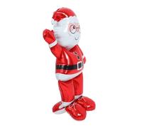PENIKOKO Large Inflatable Santa Claus Balloon Christmas Party Decoration Standing Foil Balloon for Festive Home Decor and Holiday Celebrations Eye-catching Xmas Centerpiece