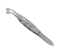 PENIKOKO Meibomian Gland Expressor Eyelid Forceps Metal Tweezers for Eyelid Gland Blockage Relief Portable Beauty Tool for Women Eye Health Care