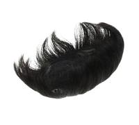 PENIKOKO Men's Human Hair Toupee Bald Covering Hairpiece Natural Breathable Hair Extension for Daily Wear and Formal Events