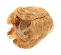 PENIKOKO Men's Short Blond Wig 1 Piece Synthetic Hair Costume Wig Comical Daily Wear for Parties and Halloween