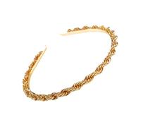 PENIKOKO Metal Chain-link Headband Stylish Women Hair Hoop Elegant Hair Accessories for Parties and Gatherings Chic Design for Women