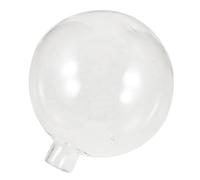 PENIKOKO Modern Base Glass Pendant Lamp Shade Convex Ceiling Light Cover for Multi-Head Chandelier Install Scandinavian Style Lamp Shade for Living and Bedroom