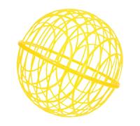 PENIKOKO Movable Rolling Small Animal Cage for Chickens and Rabbits Round Poultry Enclosure with Ventilated Mesh Design Stable Outdoor Coop for Backyard Pets Move Safety Habitat