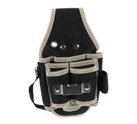 PENIKOKO Multi-Functional Tool Waist Bag with Multiple Pockets for Carpenters and Builders Wear-Resistant Organizer Pouch for Construction Gardening and DIY Maintenance Tasks